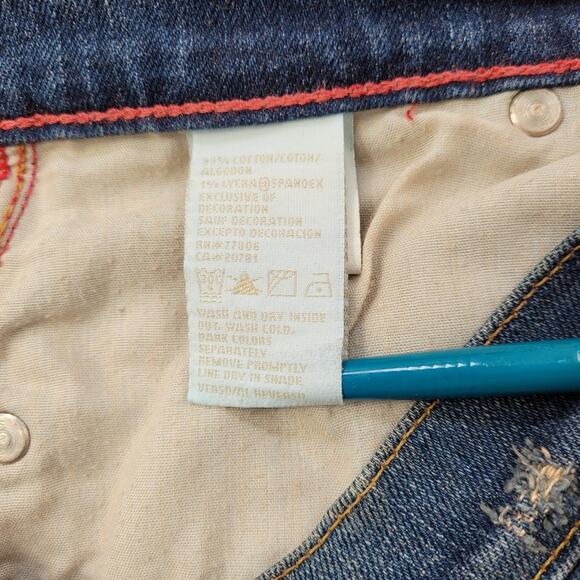 Y2k Tommy Hilfiger Denim Tulip Skirt size 3 - Picture 11 of 12